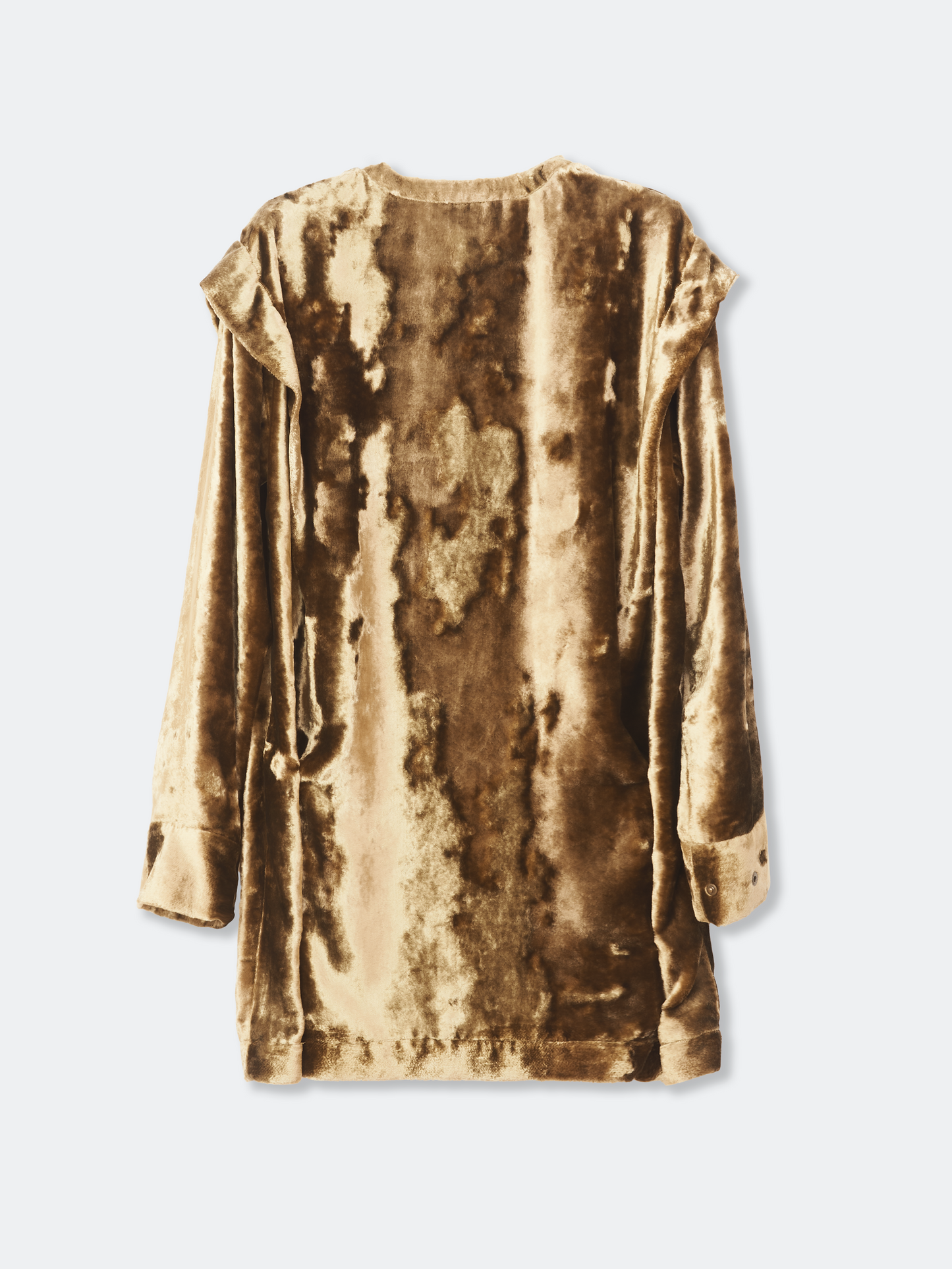 CLASH VELVET LONG TOPS