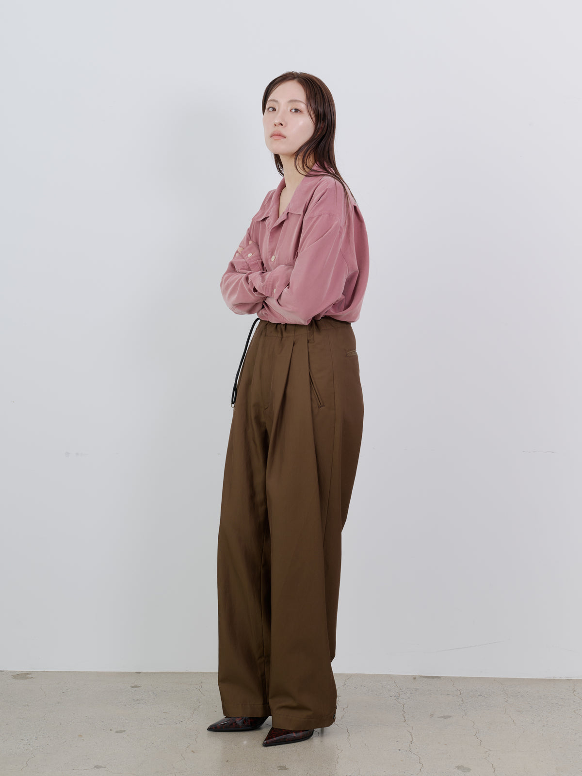 VISCOSE COTTON NO-BRAINER PANTS