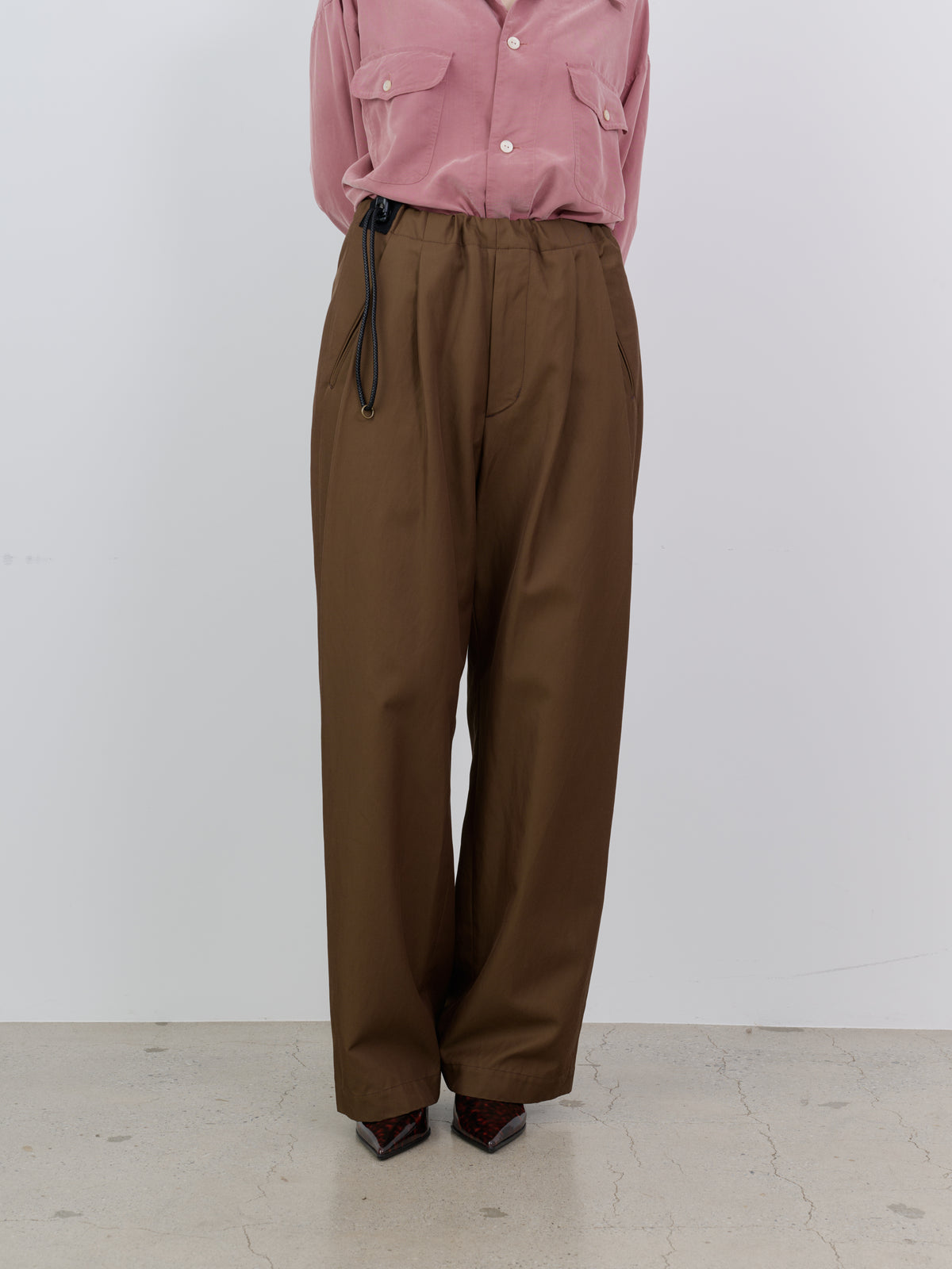 VISCOSE COTTON NO-BRAINER PANTS
