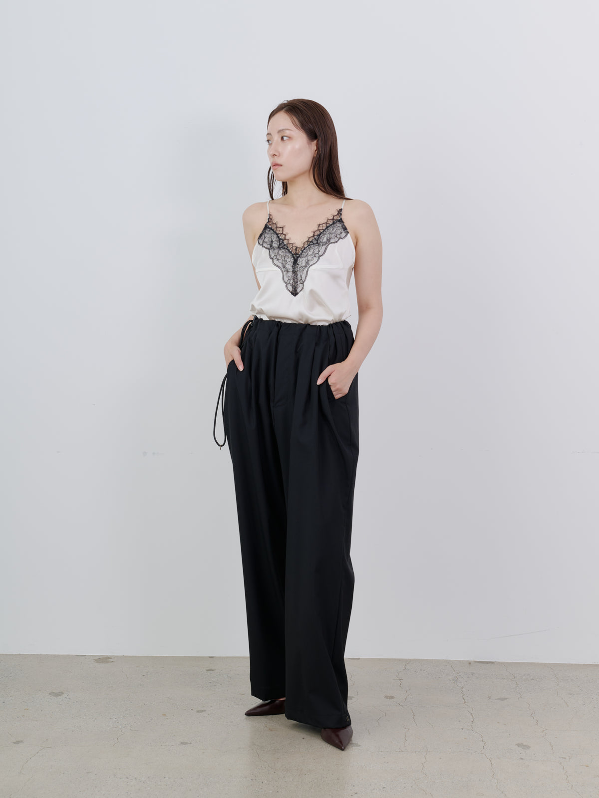 VISCOSE COTTON NO-BRAINER PANTS