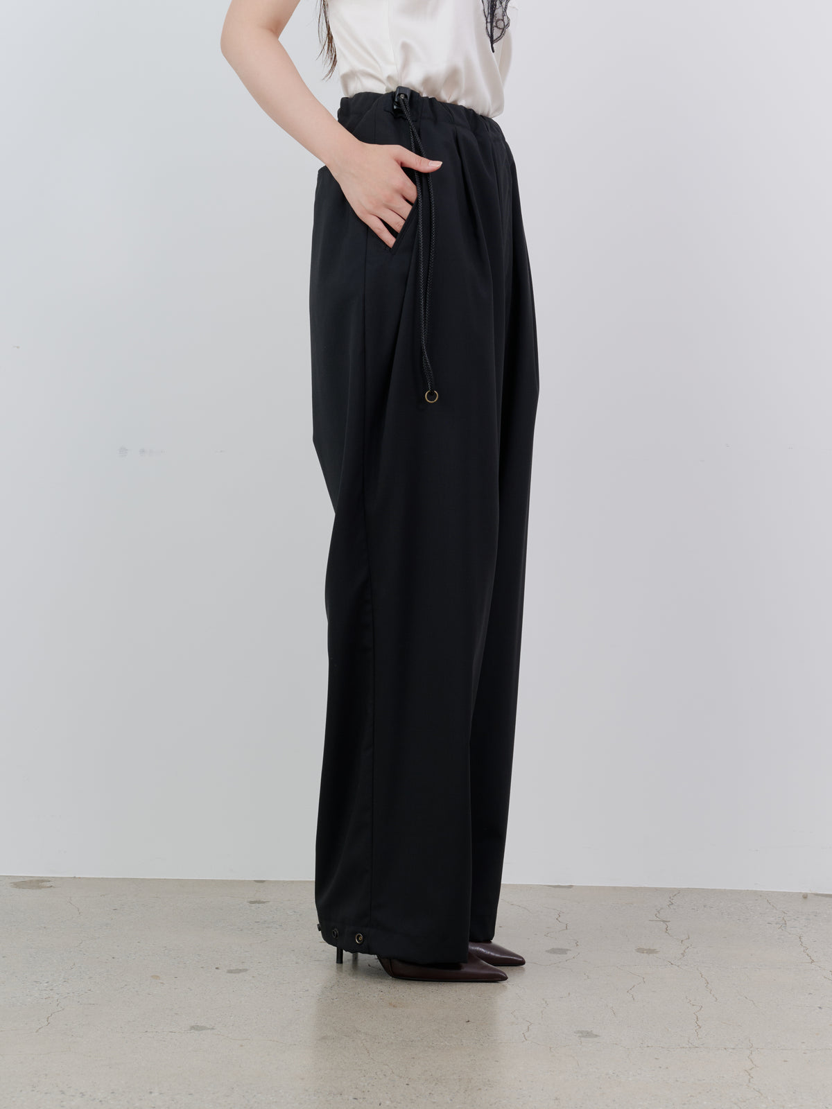 VISCOSE COTTON NO-BRAINER PANTS