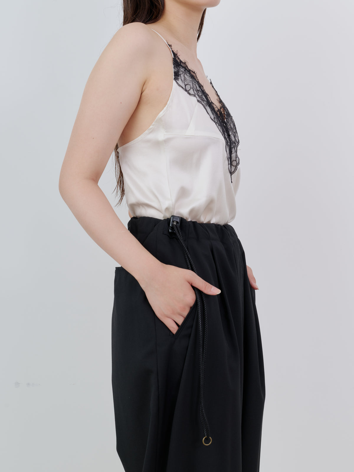 VISCOSE COTTON NO-BRAINER PANTS