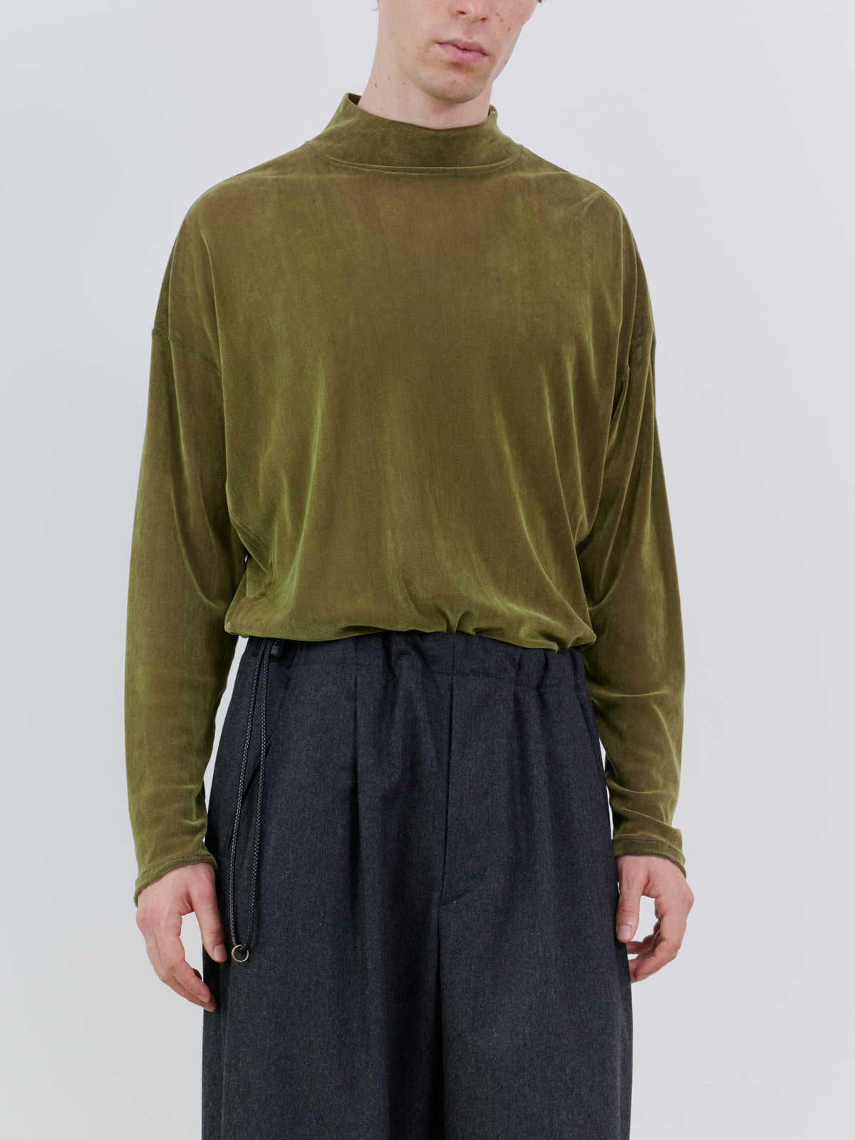 TULLE FROCKY JERSEY PULL OVER