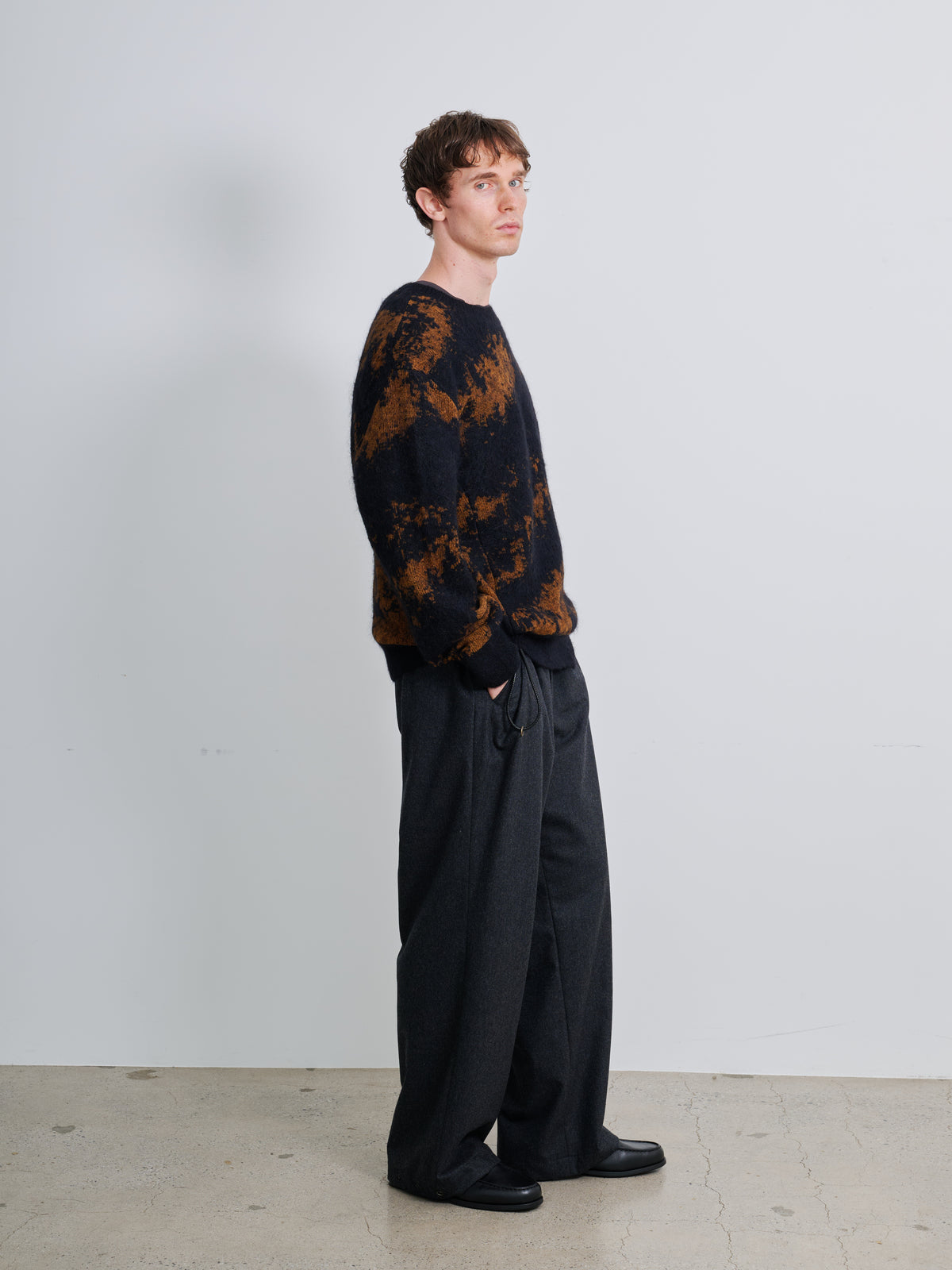 SURI-ALPACA JACQUARD KNIT PULLOVER