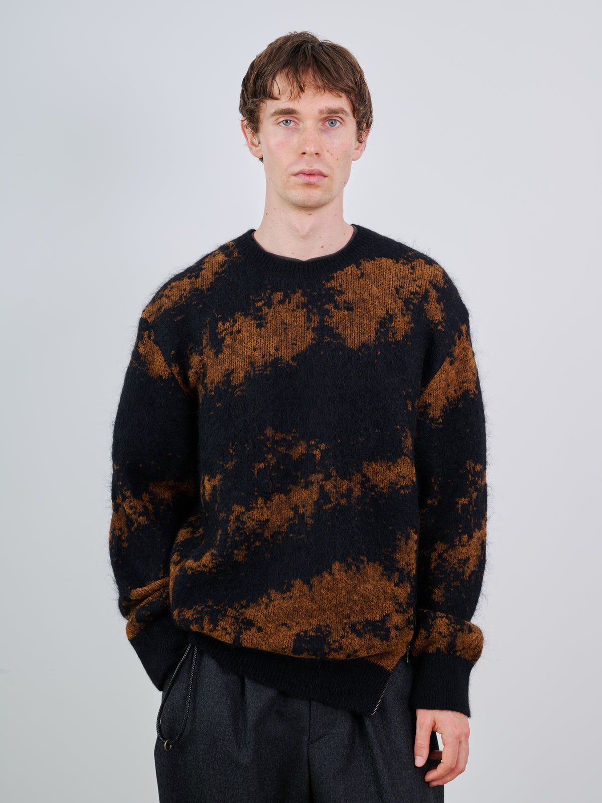 SURI-ALPACA JACQUARD KNIT PULLOVER