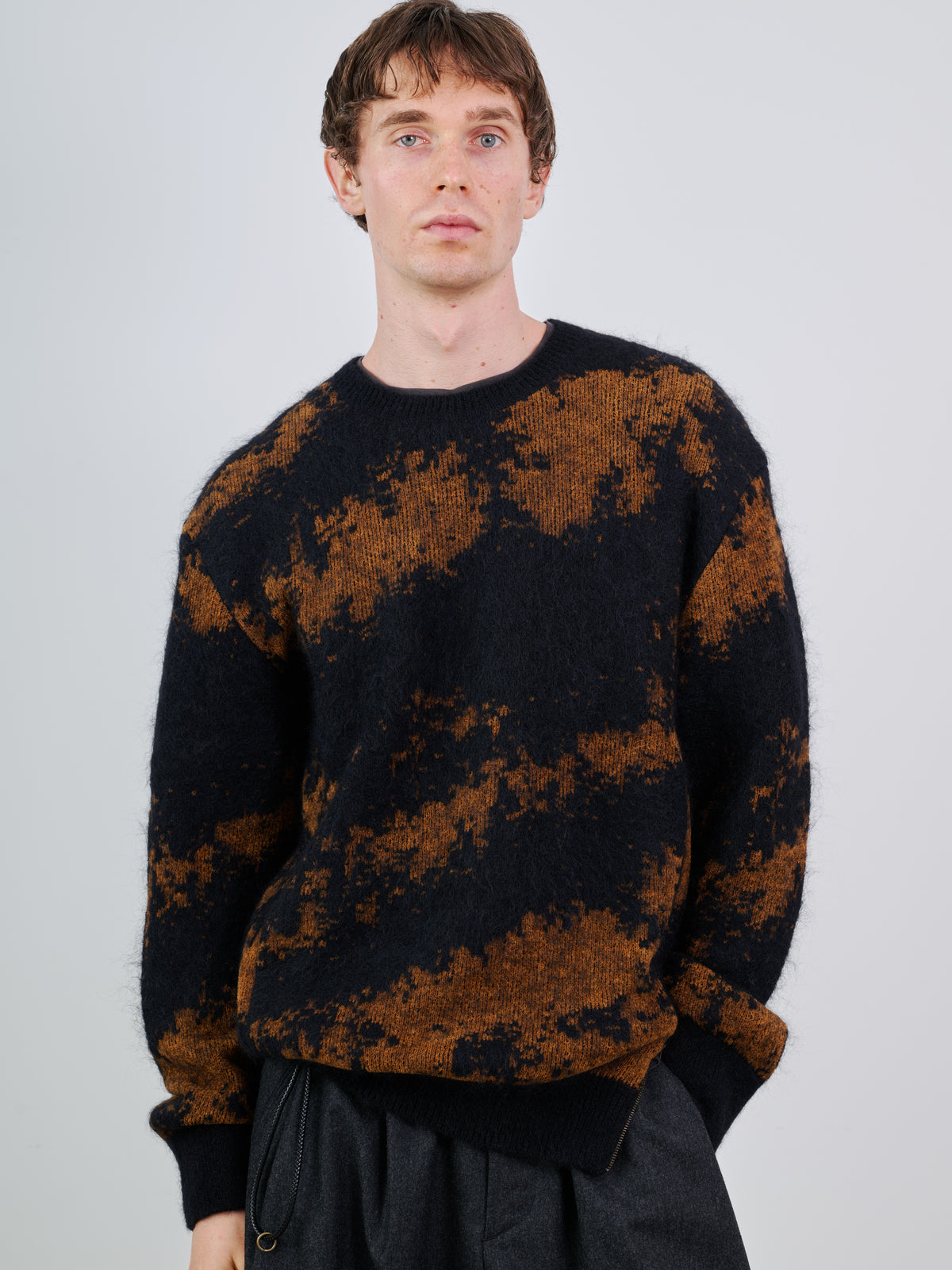 SURI-ALPACA JACQUARD KNIT PULLOVER
