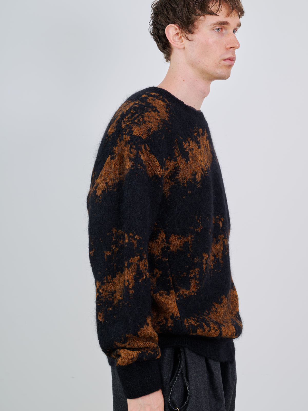 SURI-ALPACA JACQUARD KNIT PULLOVER