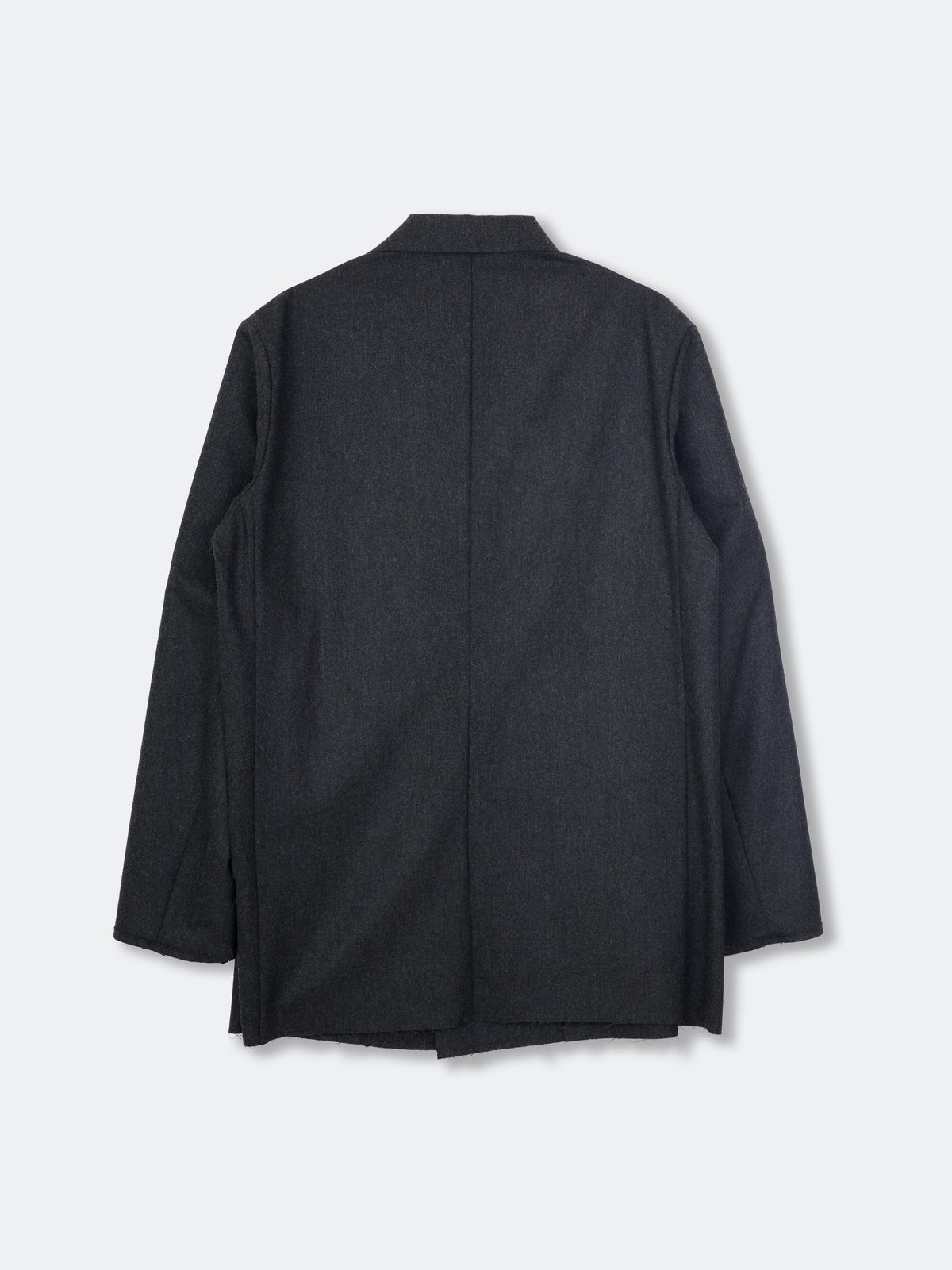 WOOL CASHMERE POPLIN MELTON JACKET