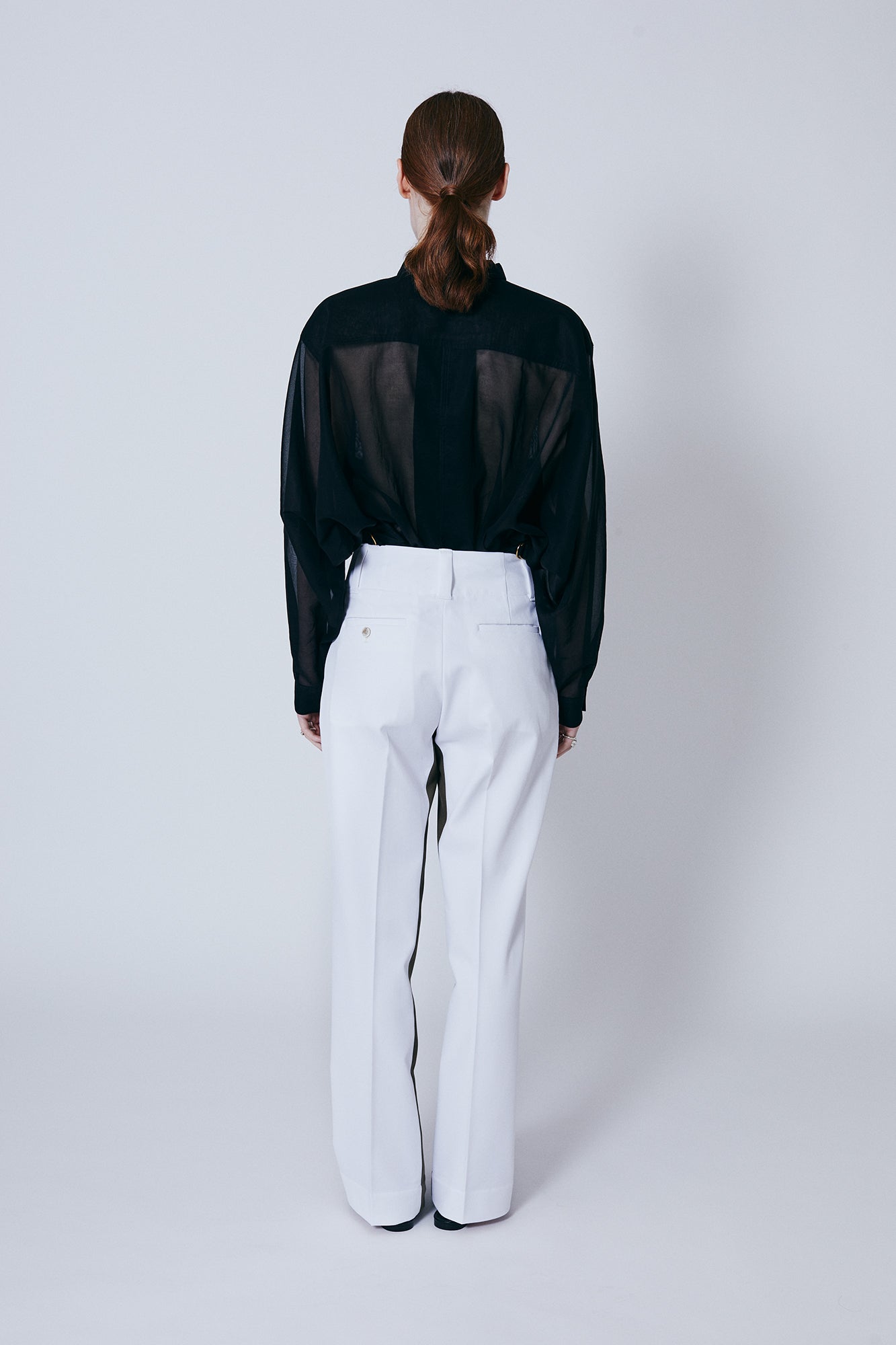 INSIDE COLOR PLEASANT WIDE PANTS
