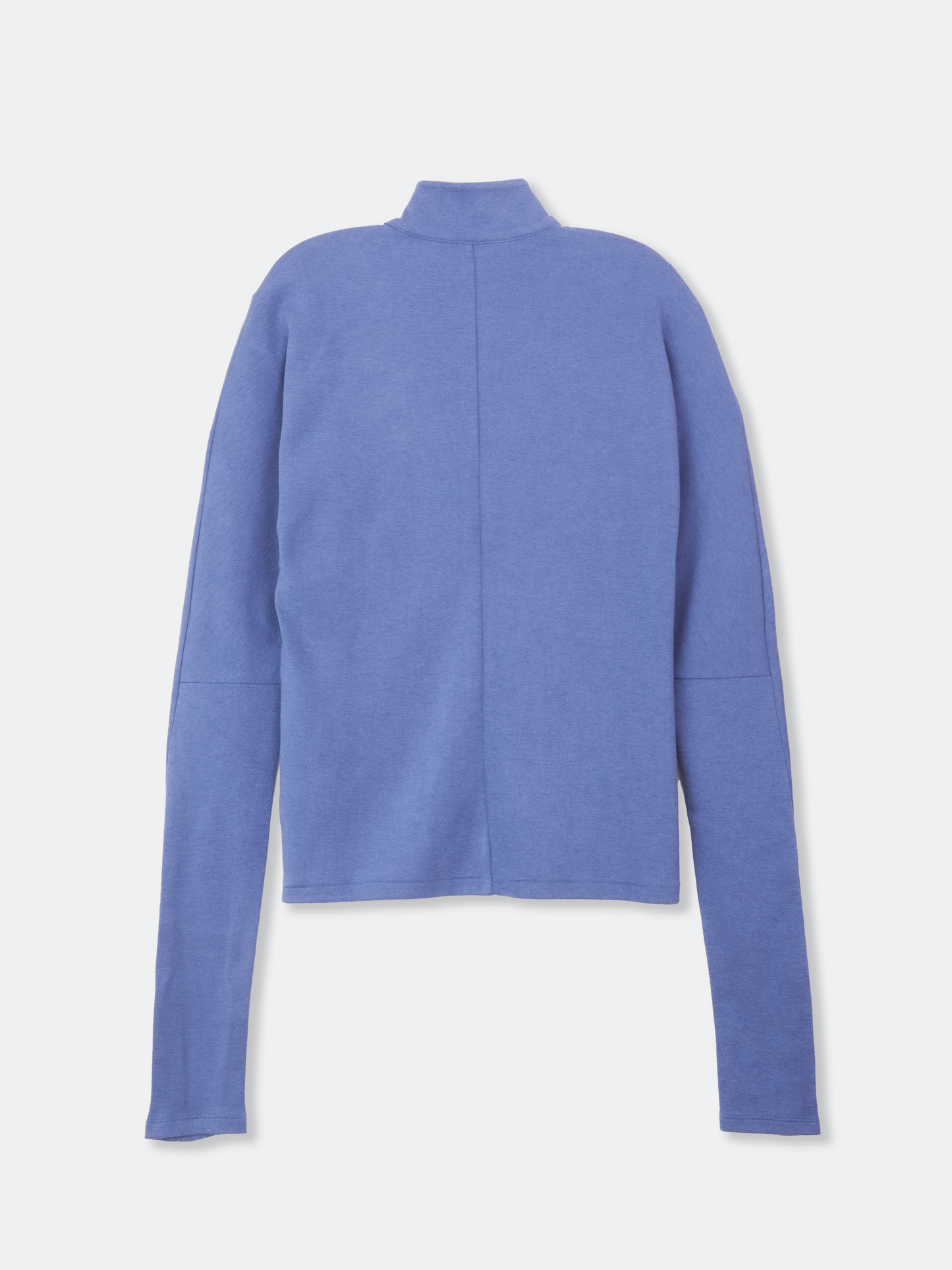 DOLMAN TIGHT FIT JERSEY ZIP TOP