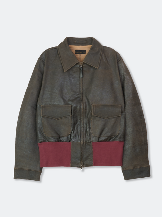 CRACK TERRY BLOUSON