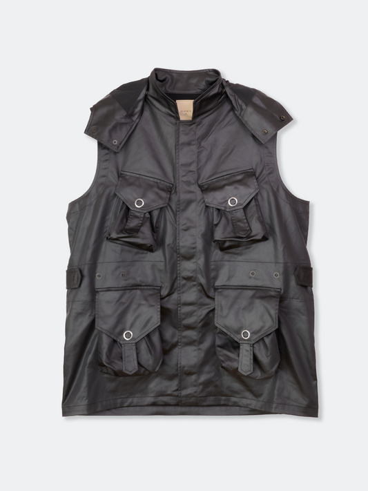 SMOOTH MILITARY LONG VEST