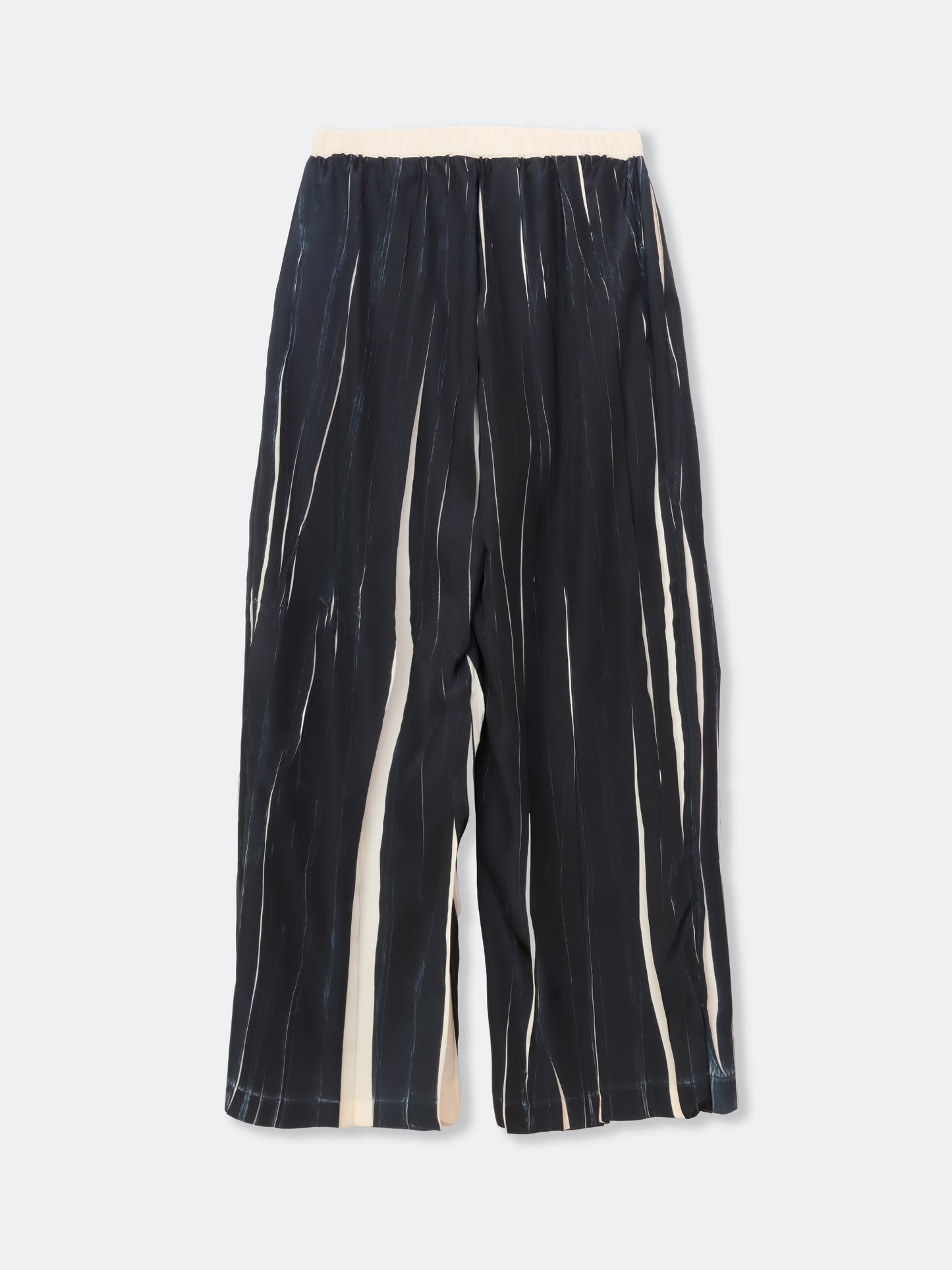 OVER PRINTED RANDOM PLEATS PANTS