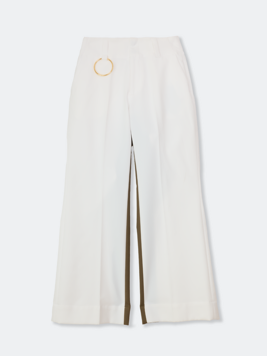 INSIDE COLOR PLEASANT WIDE PANTS